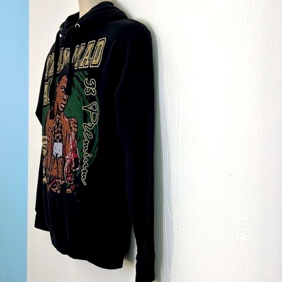 Cotton Heritage - Muhammad Ali Greatest Of All Time Graphic Hoodie Size Medium - Picture 5 of 10